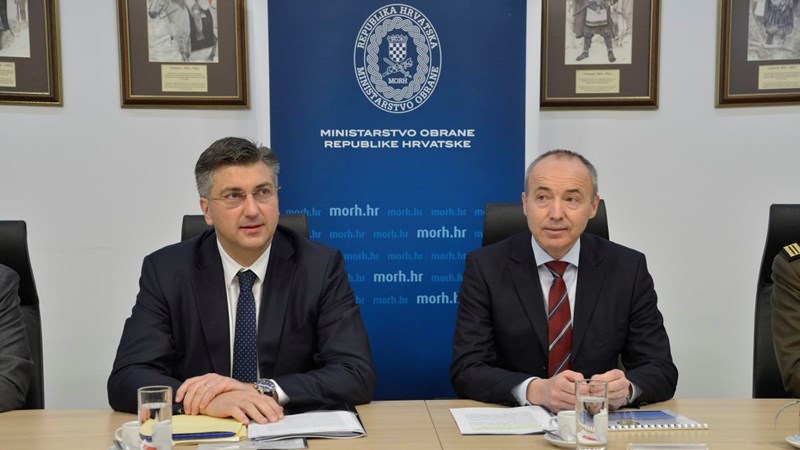 Predsjednik Vlade Plenković: Povećali smo proračunska sredstva za obranu nakon niza godina